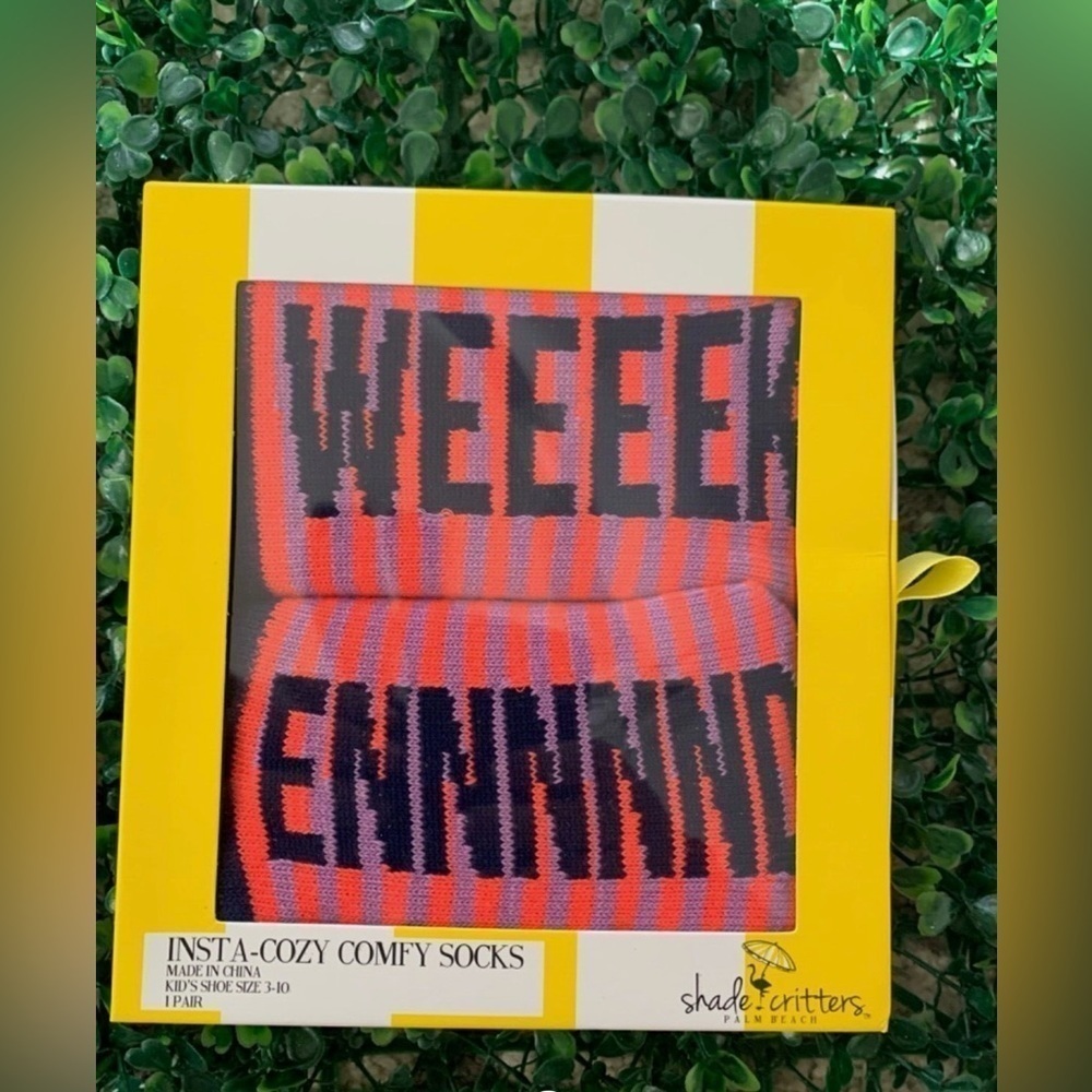 Shade Critters Palm Beach Girl’s Socks